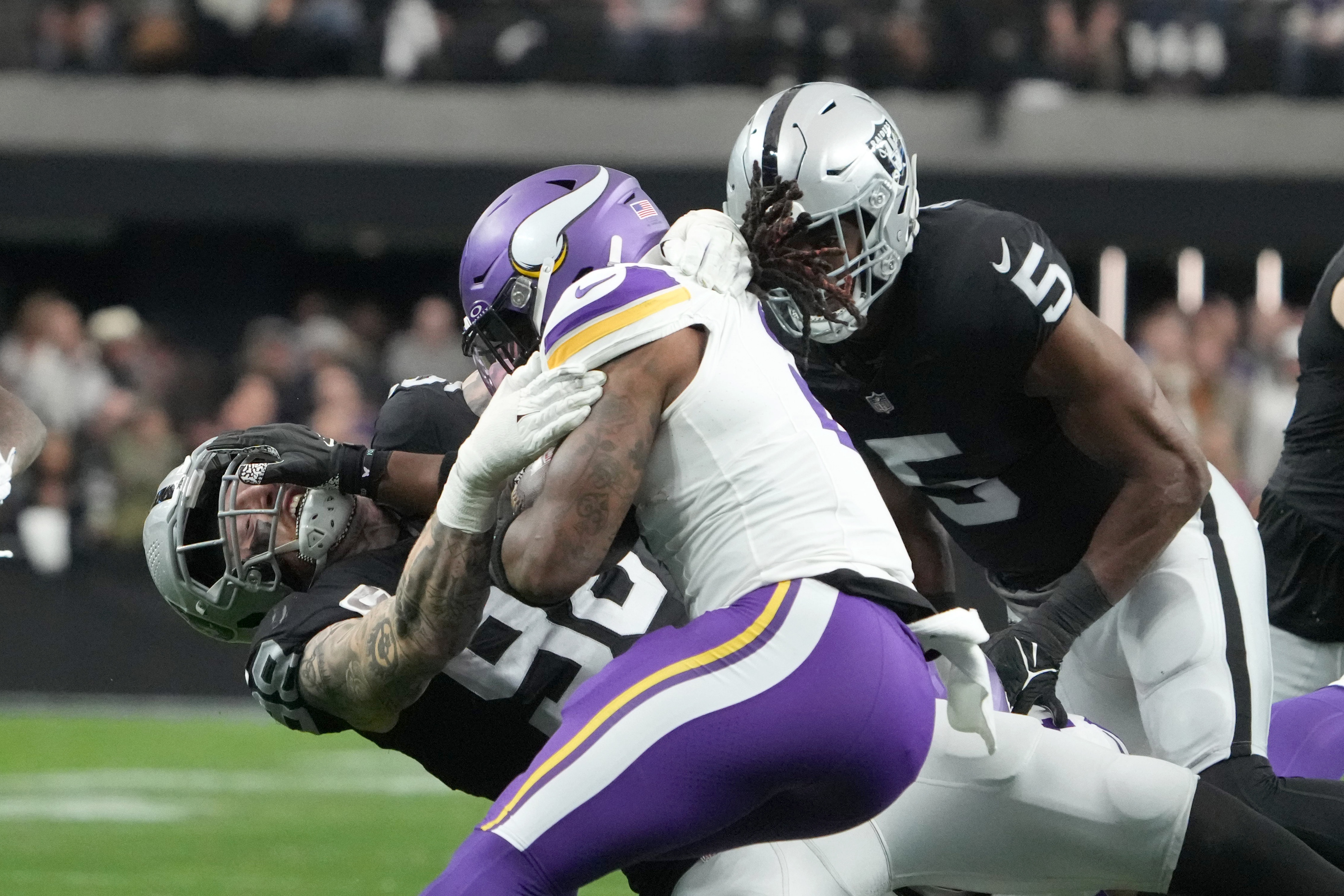 Alexander Mattison is well acquainted with Las Vegas Raiders superstar DE Maxx Crosby.